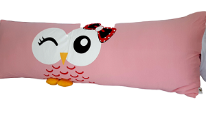 Travesseiro Coruja M 100x35cm